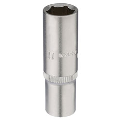 Elora 58731 11mm 1/4 Square Drive Deep Socket