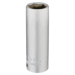 Elora 58732 12mm 1/4 Square Drive Deep Socket