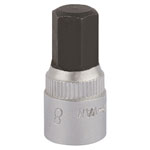 Elora 11128 8mm 1/4" Square Drive Hexagon Screwdriver Socket
