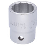 Elora 25903 14mm 3/8" Square Drive Bi-hexagon Socket