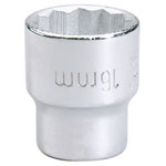 Elora 25929 16mm 3/8 Square Drive Bi-hexagon Socket