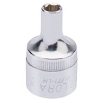 Elora 15295 6mm 1/2" Square Drive Hexagon Socket