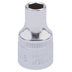Elora 15298 9mm 1/2" Square Drive Hexagon Socket