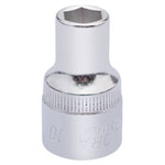 Elora 15299 10mm 1/2" Square Drive Hexagon Socket