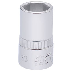 Elora 15304 15mm 1/2 Square Drive Hexagon Socket