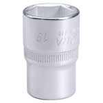 Elora 15308 19mm 1/2" Square Drive Hexagon Socket