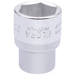 Elora 15311 22mm 1/2" Square Drive Hexagon Socket