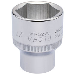 Elora 15316 27mm 1/2 Square Drive Hexagon Socket