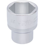 Elora 15317 28mm 1/2" Square Drive Hexagon Socket