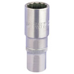 Elora 25135 21mm 1/2" Square Drive Deep Bi-hexagon Socket