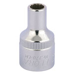 Elora 24533 8mm 1/2" Square Drive Bi-hexagon Socket