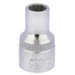 Elora 24559 10mm 1/2" Square Drive Bi-hexagon Socket