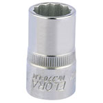 Elora 24608 15mm 1/2" Square Drive Bi-hexagon Socket