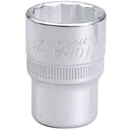Elora 24666 21mm 1/2" Square Drive Bi-hexagon Socket