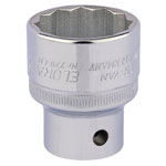 Elora 24749 29mm 1/2" Square Drive Bi-hexagon Socket
