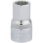Elora 24351 1/2" 1/2" Square Drive Bi-hexagon Socket