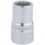 Elora 24369 9/16" 1/2" Square Drive Bi-hexagon Socket
