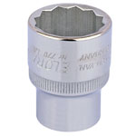 Elora 24442 7/8" 1/2" Square Drive Bi-hexagon Socket