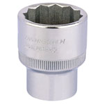 Elora 24864 9/16" 1/2" Square Drive Whitworth Bi-hexagon Socket