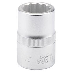 Elora 00690 21mm 3/4 Square Drive Bi-hexagon Socket