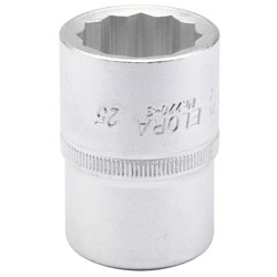 Elora 00731 25mm 3/4 Square Drive Bi-hexagon Socket