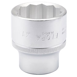 Elora 00822 41mm 3/4 Square Drive Bi-hexagon Socket