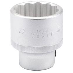 Elora 00830 42mm 3/4 Square Drive Bi-hexagon Socket