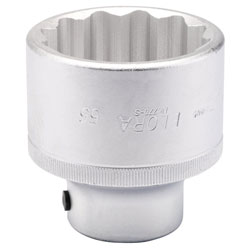 Elora 00898 55mm 3/4 Square Drive Bi-hexagon Socket