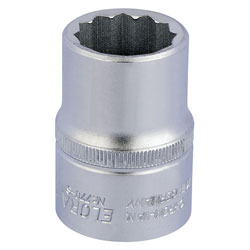 Elora 00450 7/8 3/4 Square Drive Bi-hexagon Socket