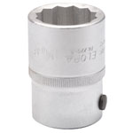 Elora 00484 1.1/16" 3/4" Square Drive Bi-hexagon Socket