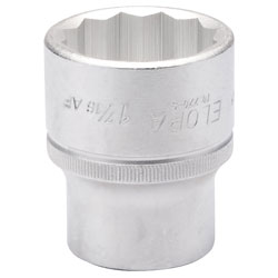 Elora 00541 1.7/16 3/4 Square Drive Bi-hexagon Socket