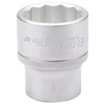 Elora 00541 1.7/16" 3/4" Square Drive Bi-hexagon Socket