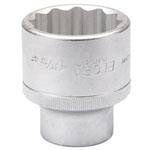 Elora 00583 1.11/16" 3/4" Square Drive Bi-hexagon Socket