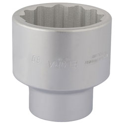 Elora 67442 60mm 1 Square Drive Bi-hexagon Socket