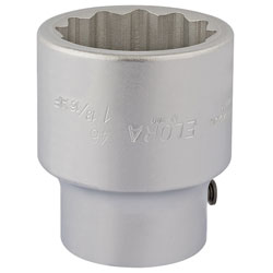 Elora 67476 46mm 1 Square Drive Bi-hexagon Socket