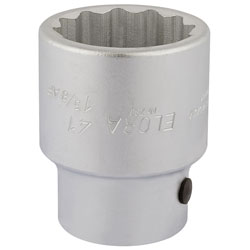 Elora 67484 41mm 1 Square Drive Bi-hexagon Socket