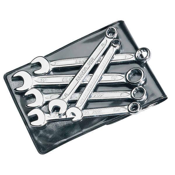 Click to view product details and reviews for Elora 04212 6 Piece Midget Metric Combination Spanner Set.