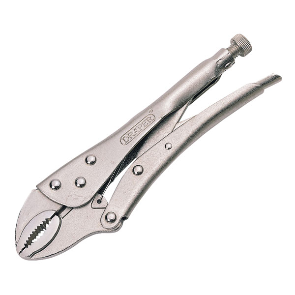 Click to view product details and reviews for Draper 35369 220mm Curved Jaw Self Grip Pliers.
