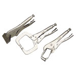 Draper 33836 3 Piece Self Grip Clamp Kit