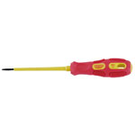 Draper Expert 69211 2.5mm x 75 Mm Fully Insulated Plain Slot Screwdriver