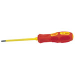 Draper Expert 69218 4.0mm x 100mm Fully Insulated Plain Slot Screwdriver