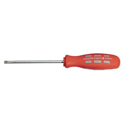 Draper Expert 67853 100mm x 5.0mm Plain Slot Parallel Tip Mechanics Screwdriver