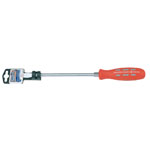 Draper Expert 55489 9.5mm x 200mm Plain Slot Flared Tip Mechanics Screwdriver