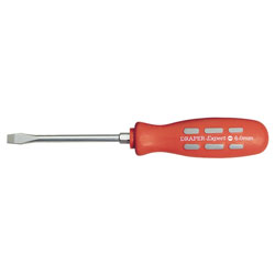 Draper Expert 67844 100mm x 6mm Plain Slot Flared Tip Mechanics Screwdriver