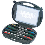 Draper Expert 40002 8 Piece Screwdriver Set In Case