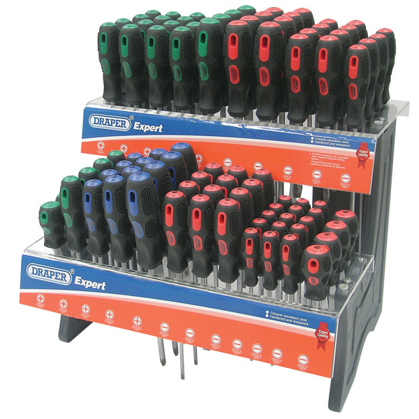 Draper Expert Dispenser for 91 General Purpose Screwdrivers | Rapid Online