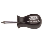 Draper 19542 No 1 x 38mm Pz Type Mechanics Screwdriver