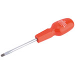 Draper 19785 5mm x 75mm Plain Slot Cabinet Pattern Screwdriver