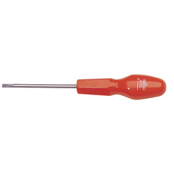 Draper 19498 3.2mm x 63mm Plain Slot Flared Tip Cabinet Pattern Screwdriver