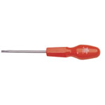 Draper 19498 3.2mm x 63mm Plain Slot Flared Tip Cabinet Pattern Screwdriver